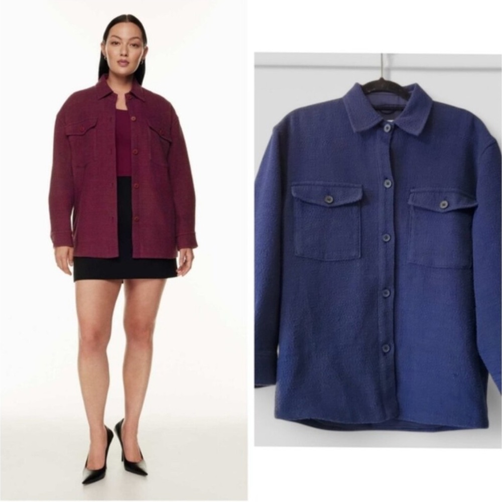 Blue Babaton Shacket